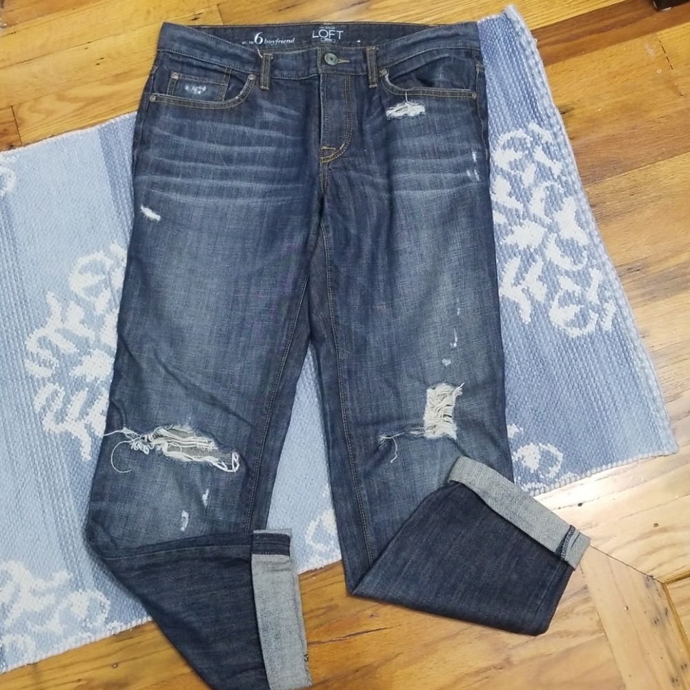Ann Taylor LOFT Boyfriend Jeans